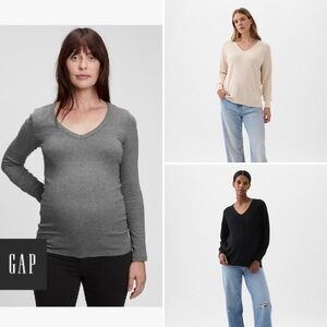 GAP maternity long sleeve tops bundle size medium and small